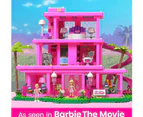 Mega Bloks Construx Barbie the Movie Replica Dreamhouse Building Kit (1795 Pieces)