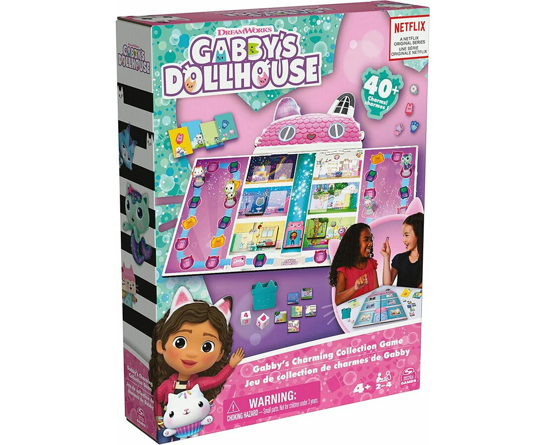 Gabby's Dollhouse Charming Collection Board Game