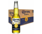 Corona Extra Beer Brown Box Imported Case 4 X 6 Pack 355ml Bottles