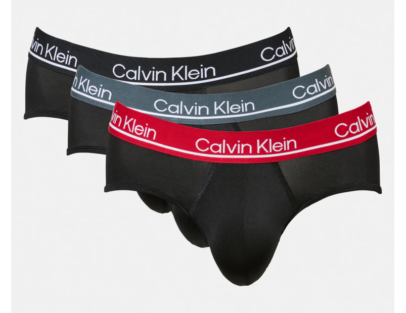 Calvin Klein Underwear 3-Pack Stretch Microfibre Low-Rise Trunks - Mens