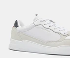 Tommy Hilfiger Men's Elevated Leather Cupsole Sneakers - White