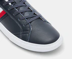Tommy Hilfiger Men's Essential Leather Cupsole Sneakers - Midnight