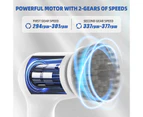 YOPOWER Wireless Electric Rotary Scrubber,2 Rotating Portable Speeds Electric Spin Scrubber Kit with 4 Replaceable Brush Head