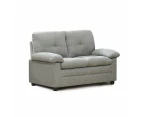 Foret 2 Seater Sofa Sectional Lounge Couch Furniture Modern Fabric Beige