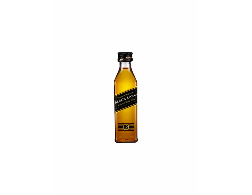 Johnnie Walker Black Label Blended Scotch Whisky 50ml