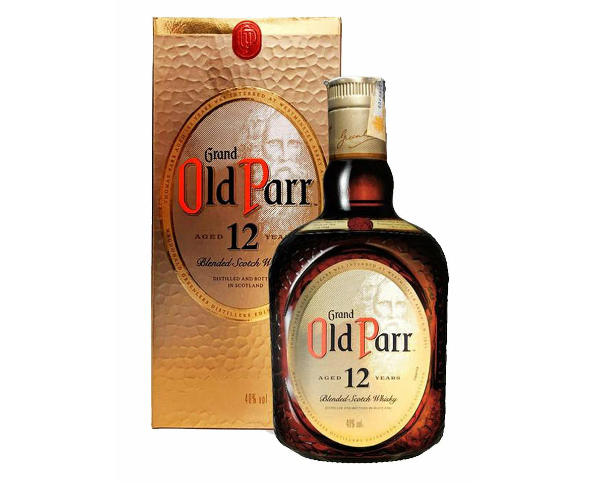 Grand Old Parr 12 Year Old Blended Scotch Whisky 750ml