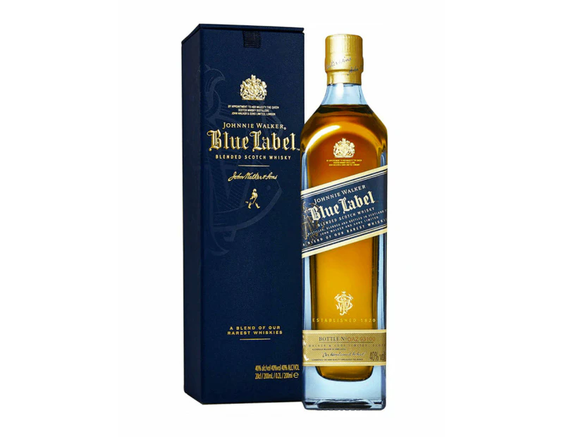 Johnnie Walker Blue Label Blended Scotch Whisky 200ml