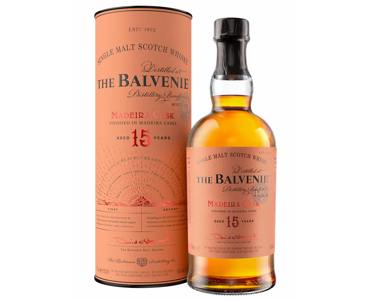 Balvenie 15 Year Old Madeira Cask Single Malt Scotch Whisky 700ml