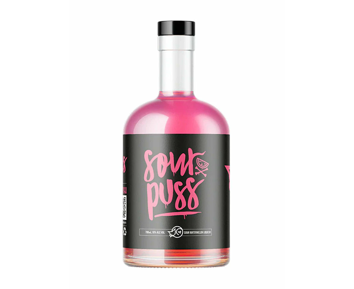 Sour Puss Sour Watermelon Blended Liqueur 700ml