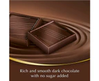 Lindt No Sugar Added Dark Chocolate Block 100g