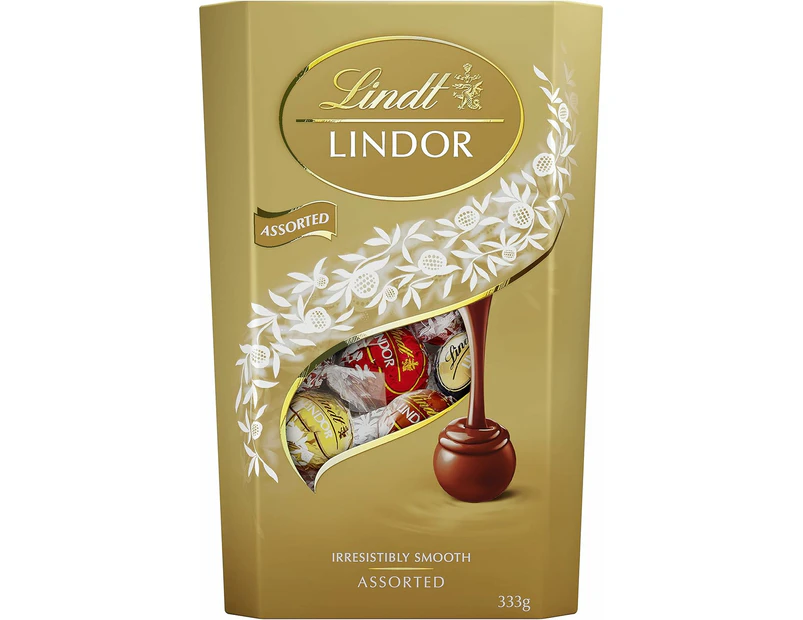 Lindt Lindor Assorted Chocolate Truffles - 333g, 27 Balls