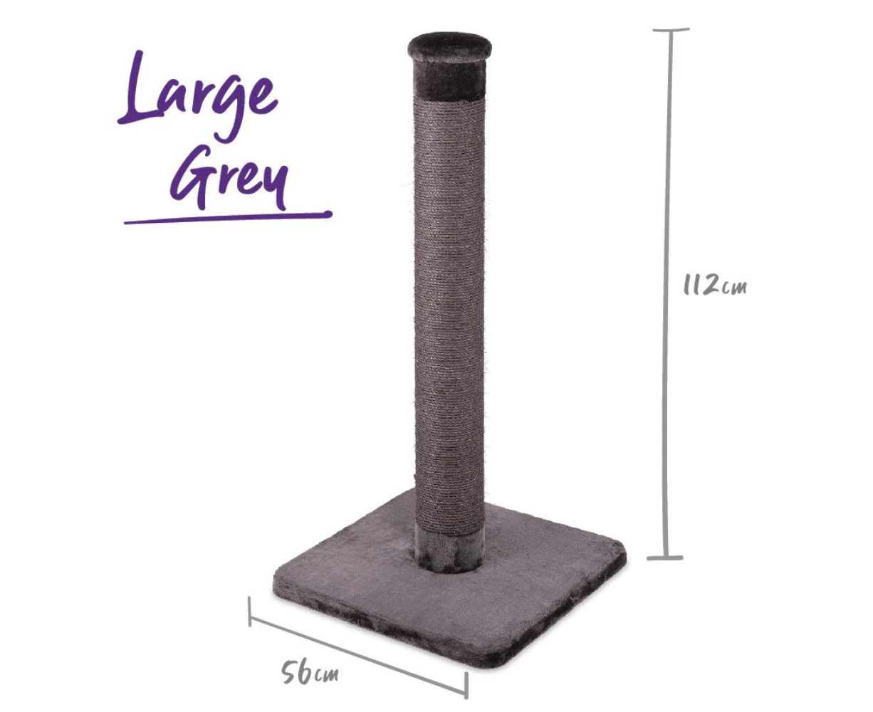 Cat Scratching Post, Charcoal