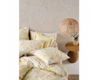 Linen House Daffodil Quilt Cover Set - Garden Yellow