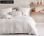 Linen House Capri Quilt Cover Set - White