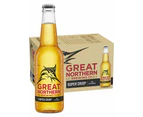 Great Northern Brewing Company Super Crisp Lager Case 4 X 6 Pack 330ml Bottles