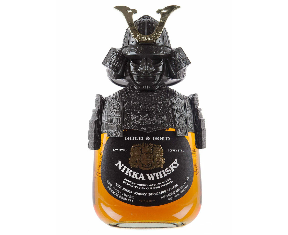 Nikka Gold & Gold Samurai Limited Edition Japanese Whisky 750ml