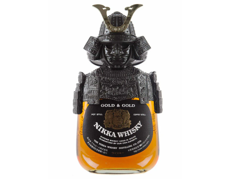 Nikka Gold & Gold Samurai Limited Edition Japanese Whisky 750ml