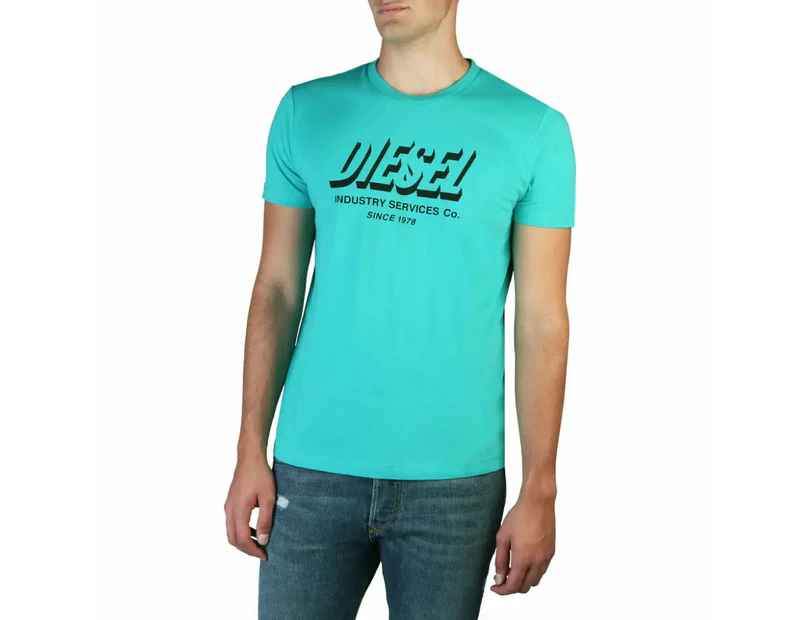 Diesel T-Diegos-A5 T-Shirts For Men Blue - Blue
