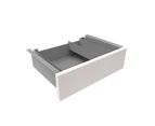 Desky Minimal Under Desk Drawer - Grey / White Alaskan