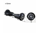 Chrome Gold 6.5inch Aluminium Wheel Self Balancing Hoverboard Electric Scooter Bluetooth Speaker LED Lights Waterproof Hover Board