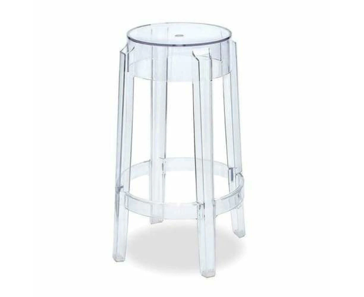 Philippe Starck Replica Charles Ghost Bar Stool - 66cm - Clear