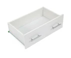 Nova Chest of 4-Drawer Tallboy Storage Cabinet - White - White