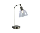 Fauci Touch Modern Elegant Table Lamp Desk Light - Antique Brass - Brass
