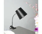 Anne Modern Scandinavian Clip Table Lamp Light Black
