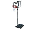 Verpeak Basketball Hoop Stand 2.1-2.6m Sports Exercise (Black)