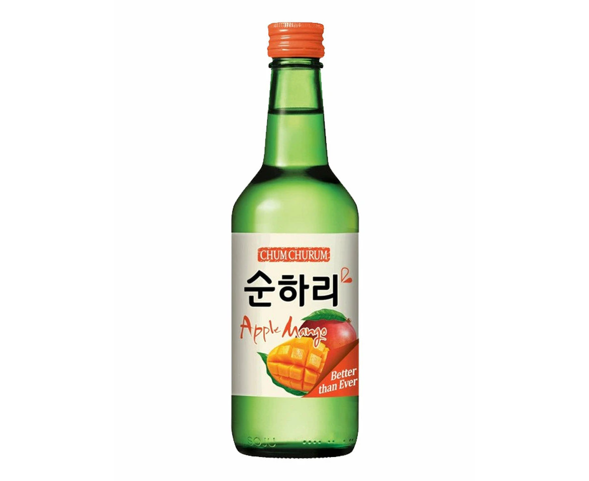 Chum Churum Apple & Mango Flavoured Soju 360ml