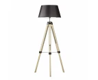 New Oriental Rubi Classic Tripod Floor Lamp - Black