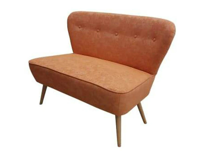 6IXTY Atom Lounge 2-Seater Sofa - Orange - Orange