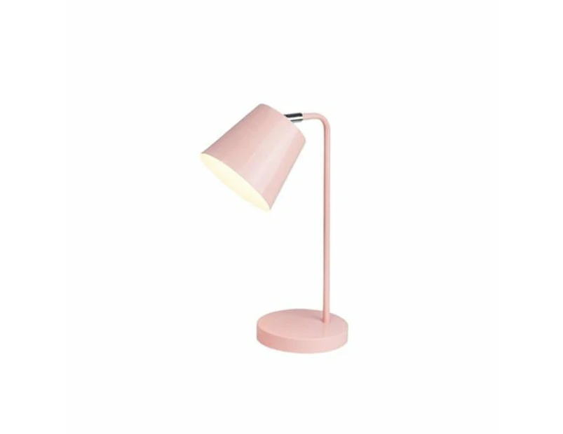 Celes Metal Table Desk Lamp Adjustable Shade - Pink