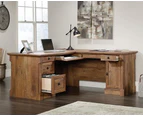 Palladia Executive L-Shape Office Desk - Vintage Oak