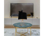 Macina Modern Elegant Table Lamp Desk Light - Copper & Black - Black