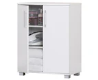 Murray 2-Door Multi-Purpose Cupboard Lowboy Storage Cabinet - White - White