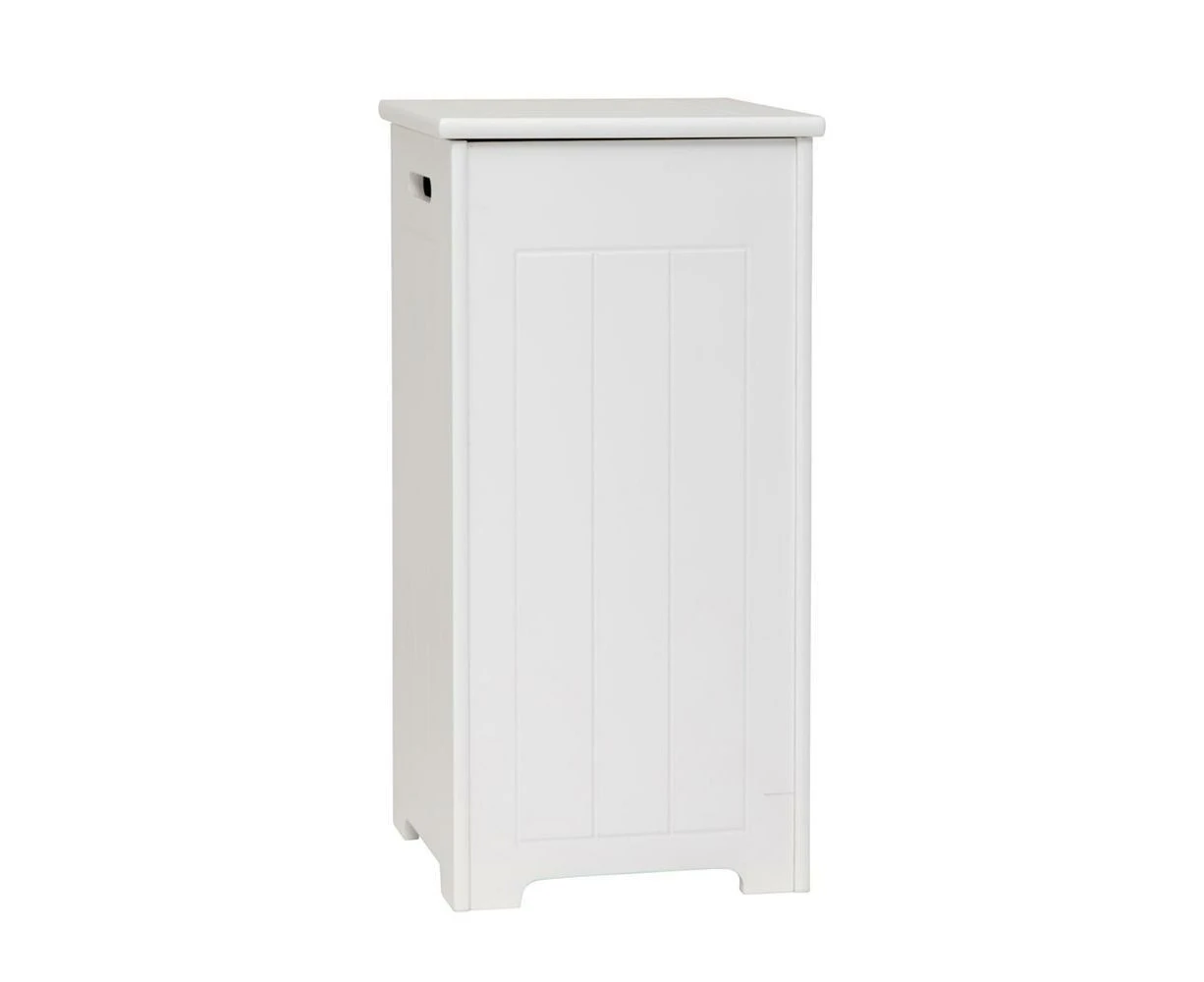 Arven Bathroom Laundry Baskets Hamper Storage Cabinet - White