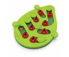 Puzzle & Play Buggin Out Treat Dispensing Cat Pet Toy - Green Level 2