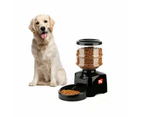 Vibe Geeks 5.5L Automatic Pet Feeder Dog Cat Food Bowl Digital LCD Timer Auto Program