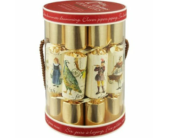 12 Days of Christmas Crackers with Charades 12pk