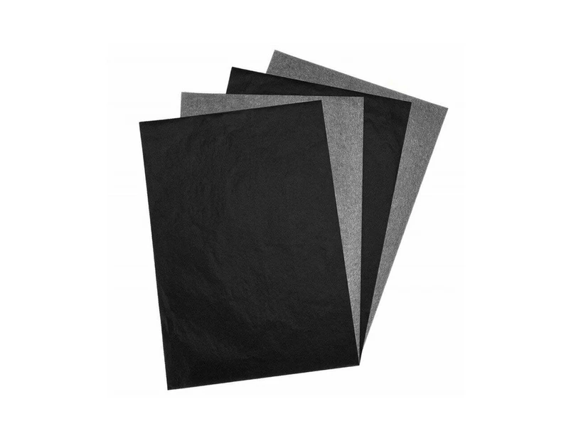 100 Sheets Carbon Paper Transfer Copy Graphite Tracing A4 Wood Canvas Art  Black