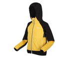 Regatta Childrens/Kids Prenton II Hooded Soft Shell Jacket (California Yellow/Black) - RG8772