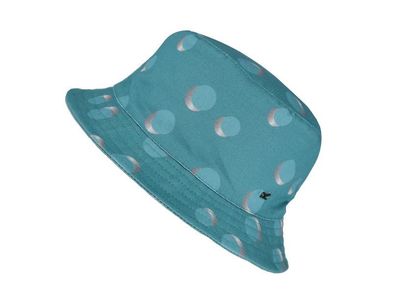 Regatta Childrens/Kids Crow Polka Dot Canvas Bucket Hat (Bristol Blue) - RG8825
