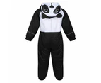 Regatta Childrens/Kids Mudplay III Panda Waterproof Puddle Suit (Black/White) - RG8892