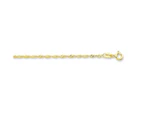 Bevilles Singapore Necklace 9ct Yellow Gold 50cm - Yellow Gold