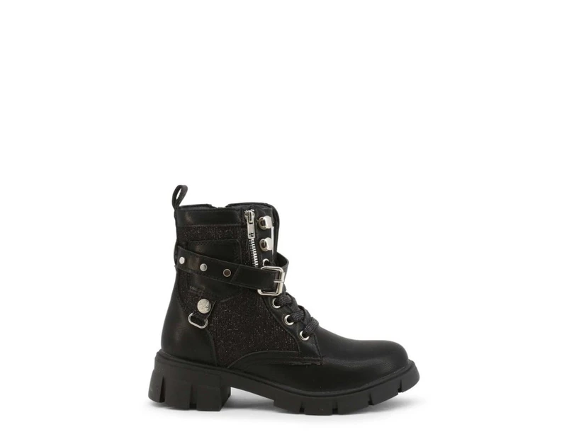 Shone 245B280 Ankle boots for Girl-Black - Black