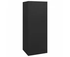 vidaXL Saddle Cabinet Anthracite 53x53x140 cm Steel