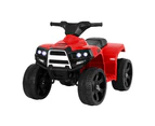 Rigo Kids Ride On Car ATV Quad Motorbike 4 Wheeler Electric Toys Battery Red