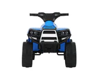 Rigo Kids Ride On Car ATV Quad Motorbike 4 Wheeler Electric Toys Battery Blue