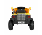 Rigo Kids Electric Ride On Car Dumptruck Loader Toy Cars 12V Yellow